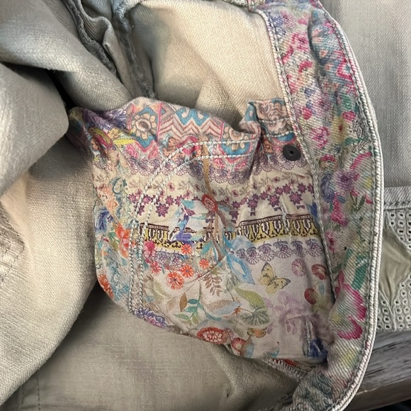 JOHNNY WAS CATALINA COTTON BOYFRIEND JEANS SIZE 27 - Picture 13 of 16